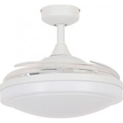 Fanaway Evora Ανεμιστήρας Οροφής 94cm με Φως και Τηλεχειριστήριο Λευκός